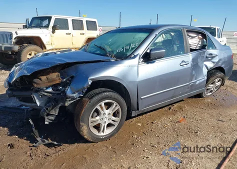 2007 Honda Accord 2.4 Se from USA, damaged, VIN 1HGCM56357A121046